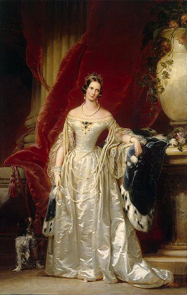 Thomas Robertson Empress Alexandra Fedorovna Norge oil painting art